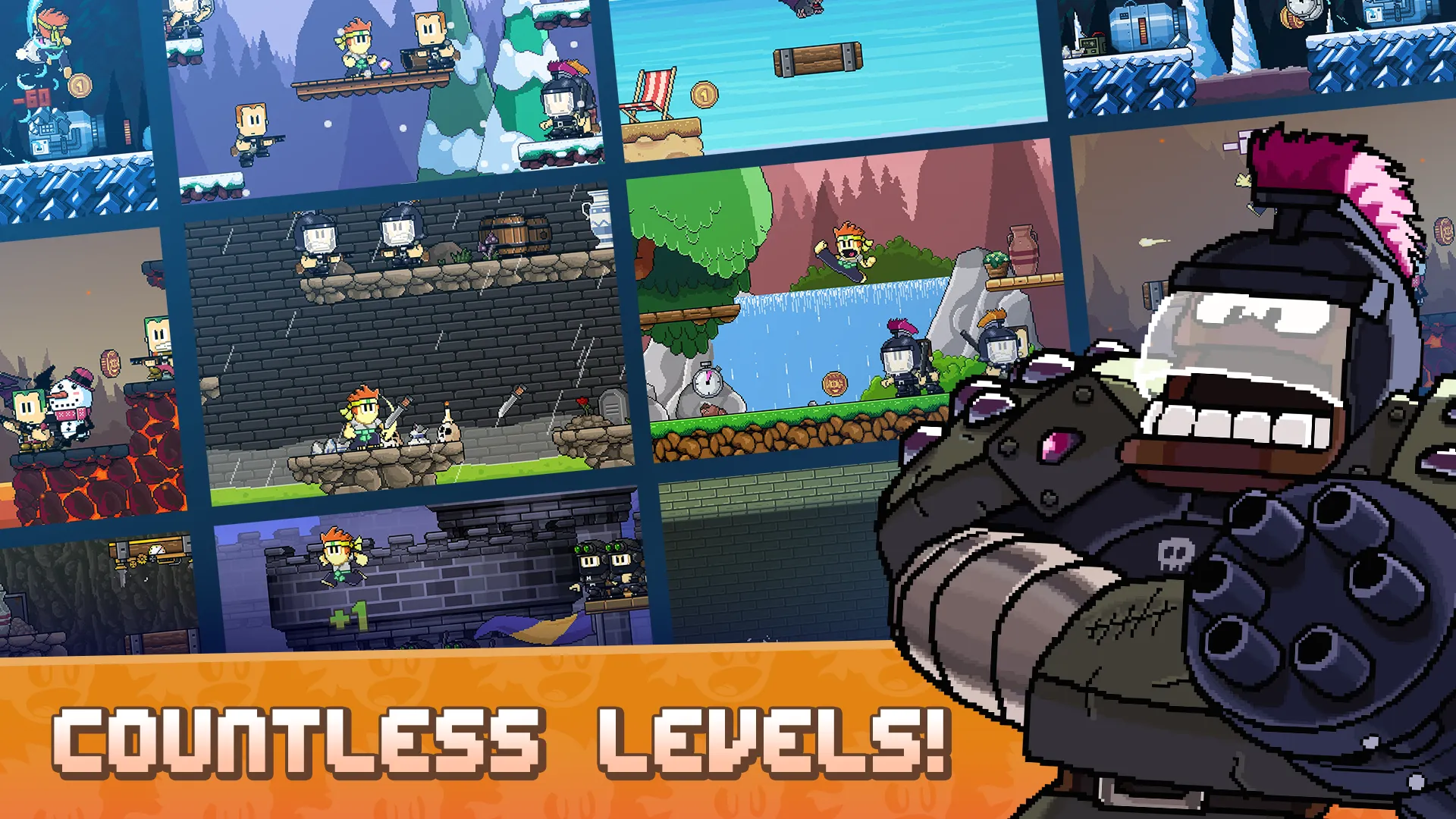 Dan the Man: Action Platformer | Indus Appstore | Screenshot