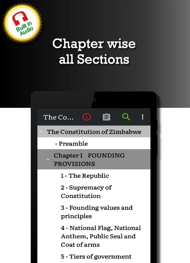 Constitution of Zimbabwe | Indus Appstore | Screenshot