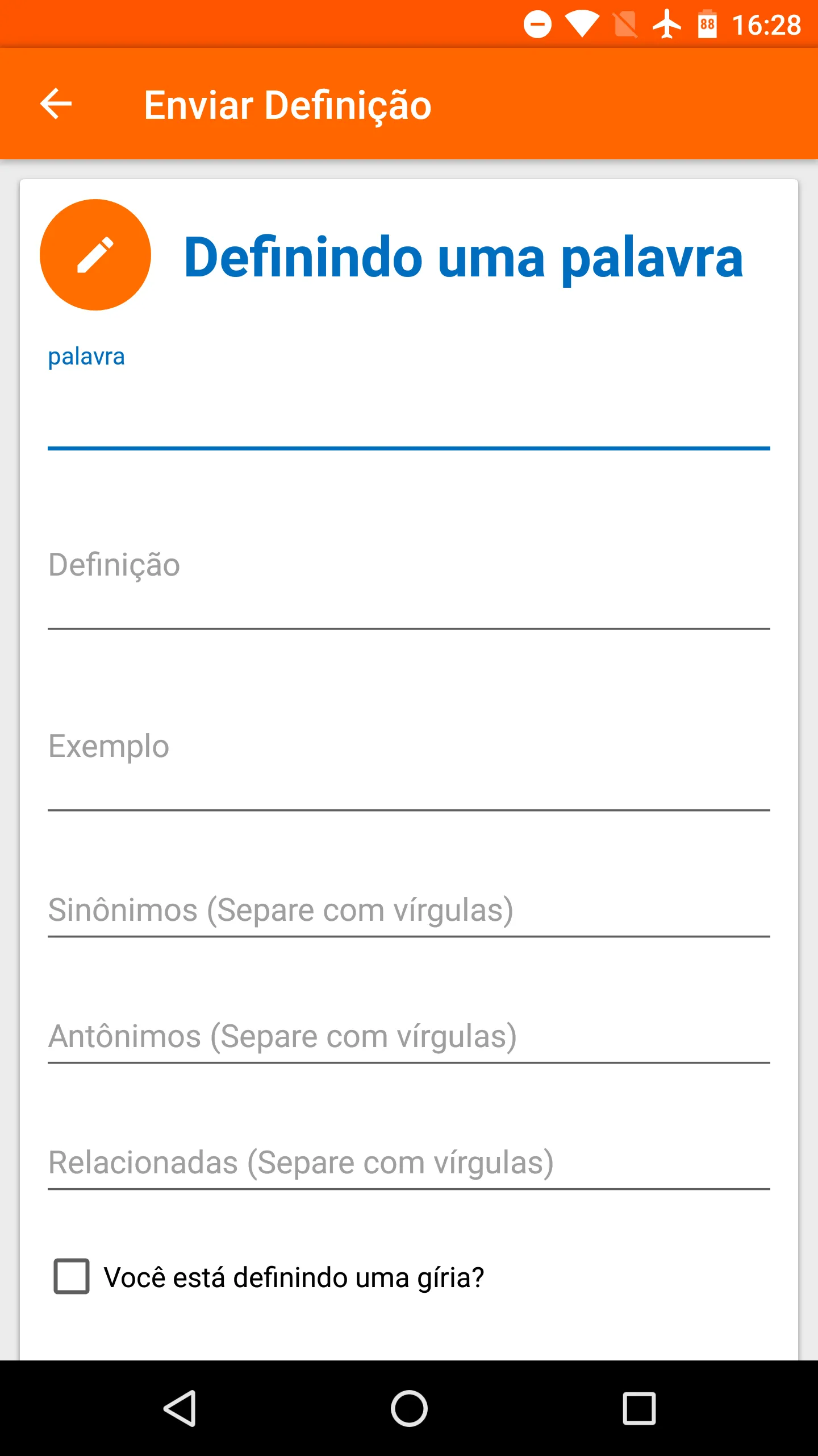 Dicionário inFormal | Indus Appstore | Screenshot