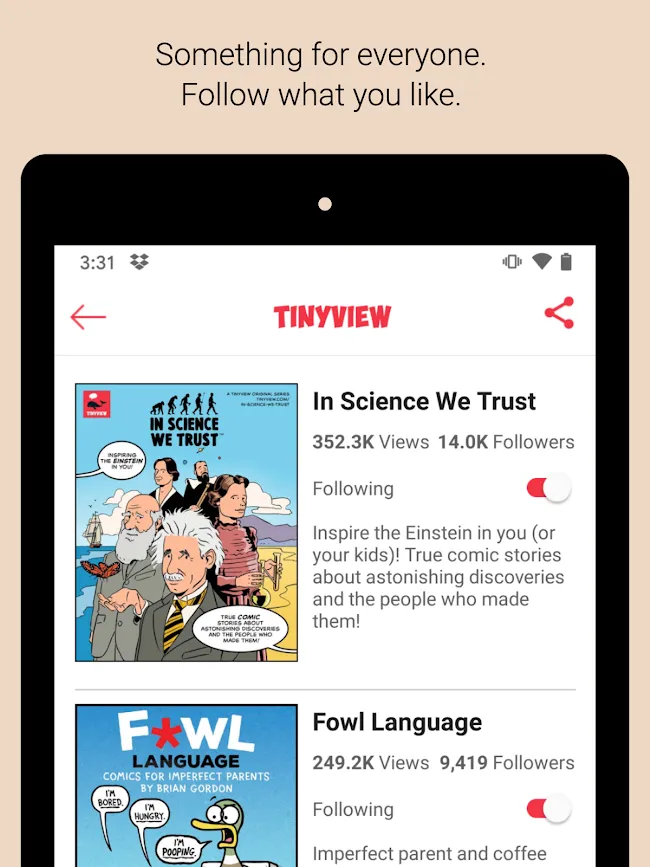 Tinyview Comics | Indus Appstore | Screenshot