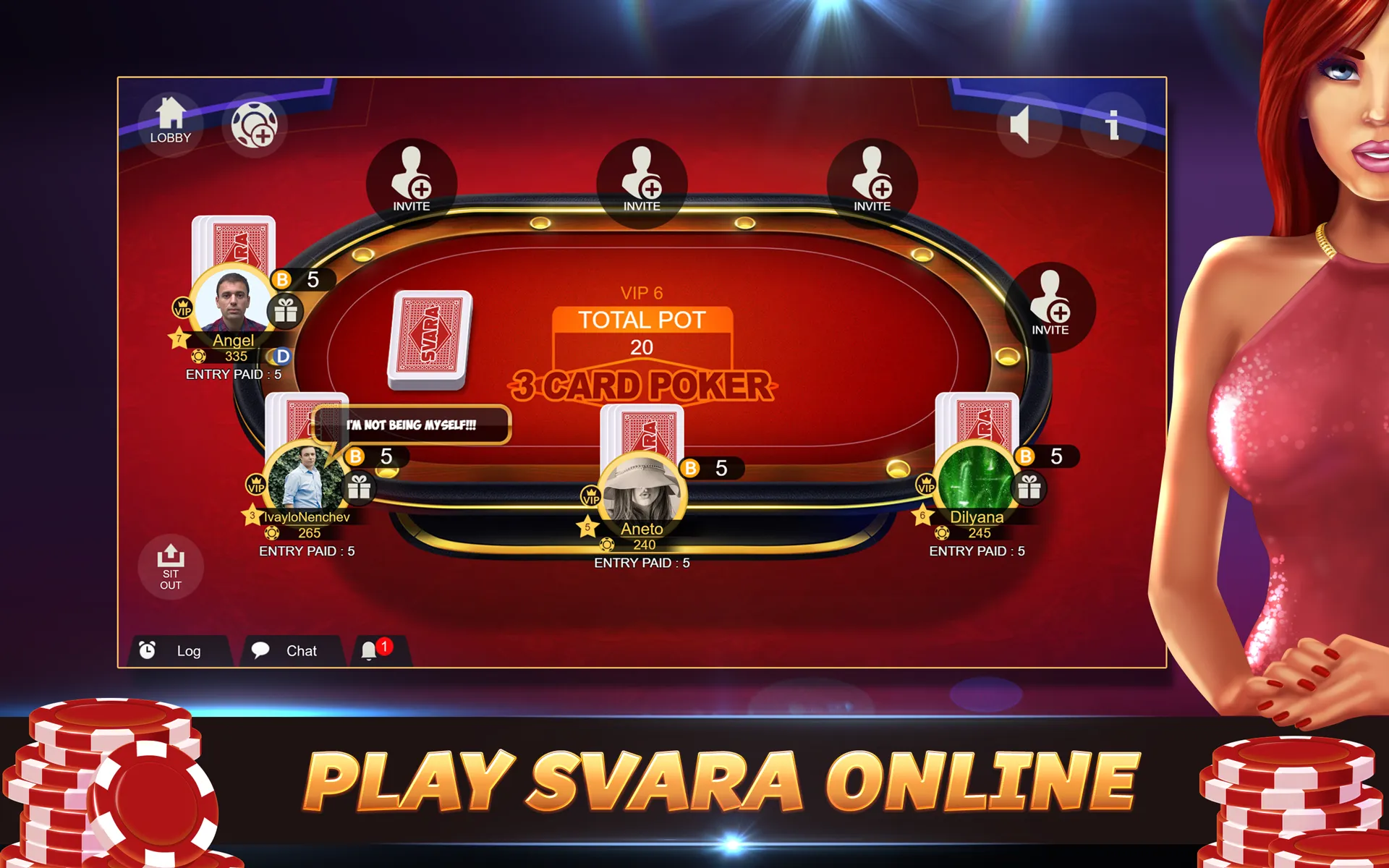 Svara - 3 Card Poker Card Game | Indus Appstore | Screenshot