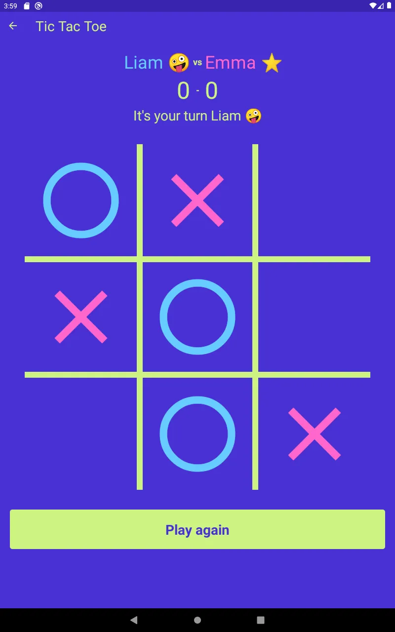 Tic Tac Toe 3 In A Row X and O | Indus Appstore | Screenshot