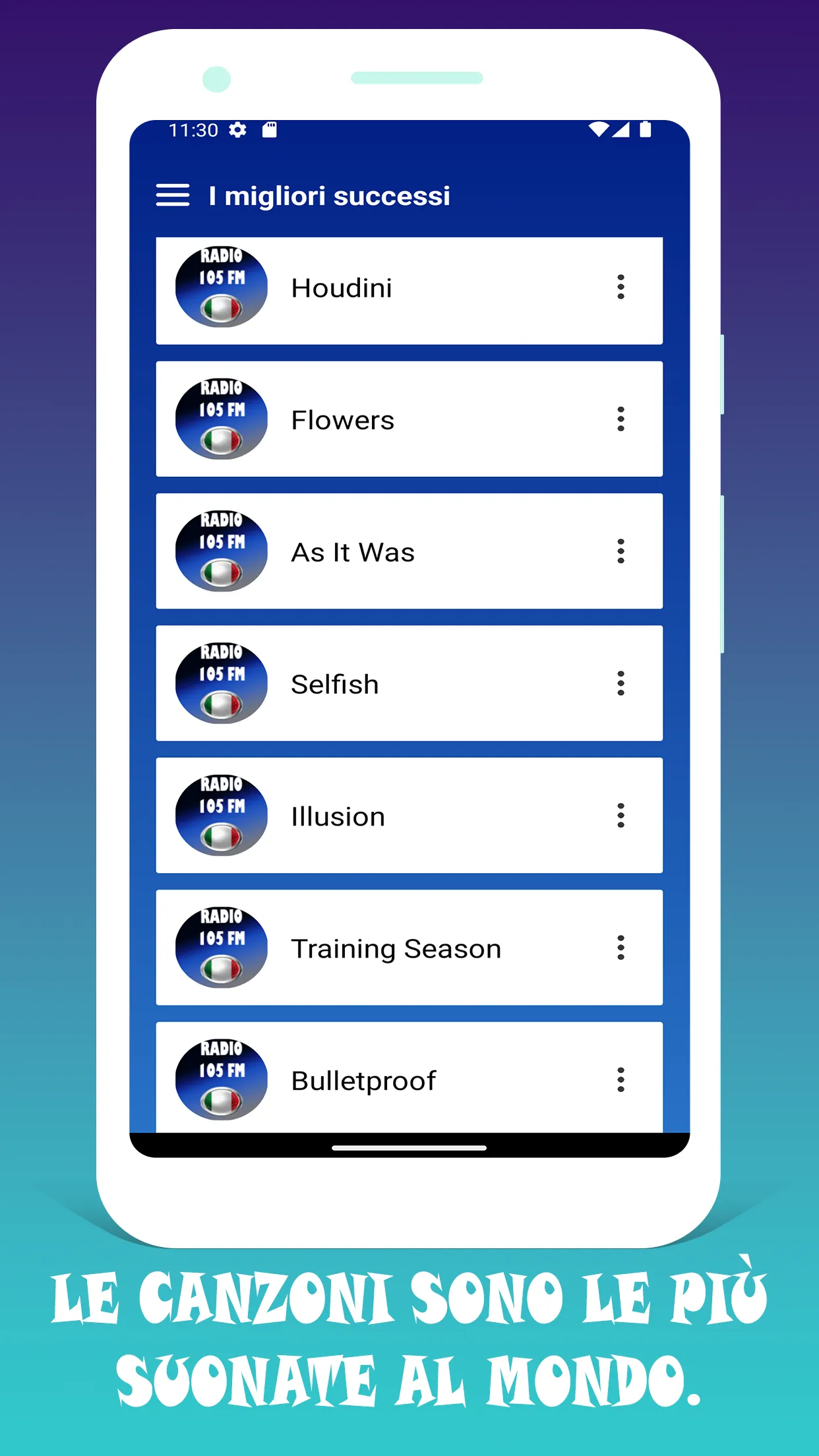 Radio 105 FM Italia App Online | Indus Appstore | Screenshot