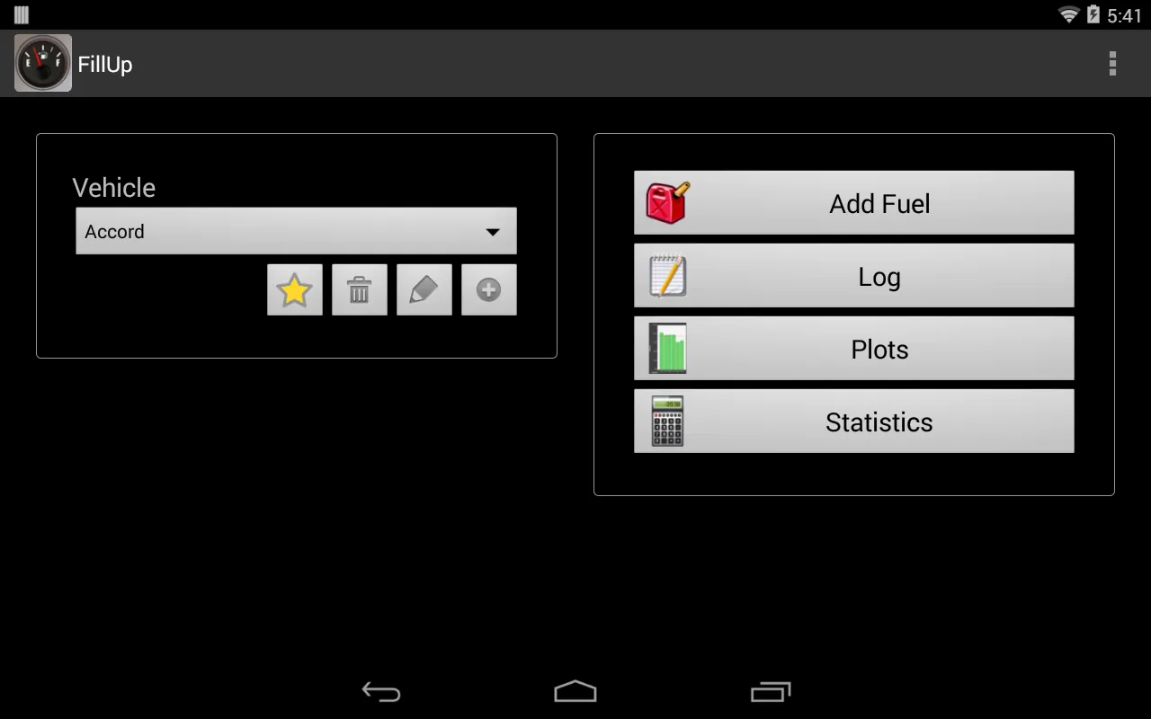 FillUp - Gas Mileage Log | Indus Appstore | Screenshot
