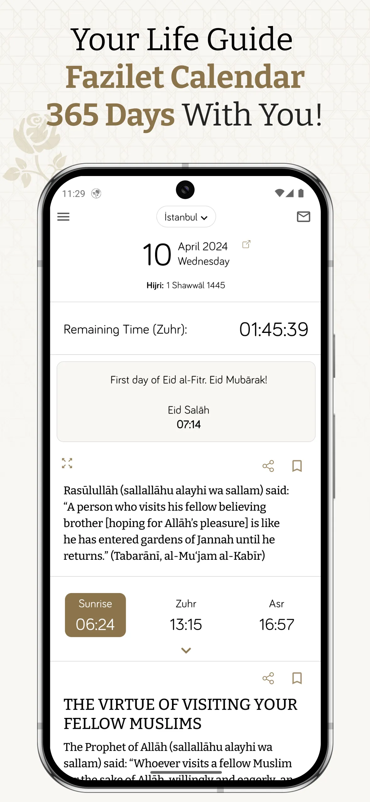 Fazilet Calendar: Prayer Times | Indus Appstore | Screenshot