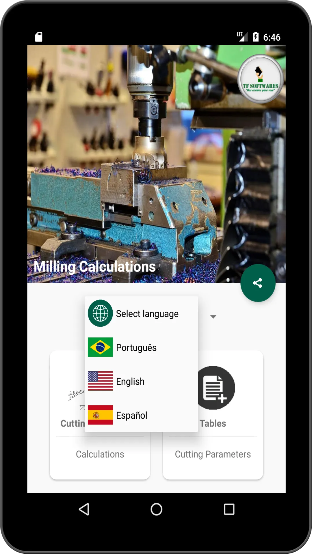 Milling Calculations | Indus Appstore | Screenshot