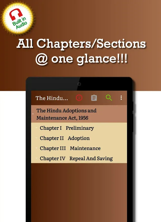 Hindu Adoptions and Maintenance Act 1956 (HAMA) | Indus Appstore | Screenshot