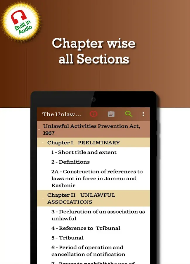 Unlawful Activities Prevention | Indus Appstore | Screenshot