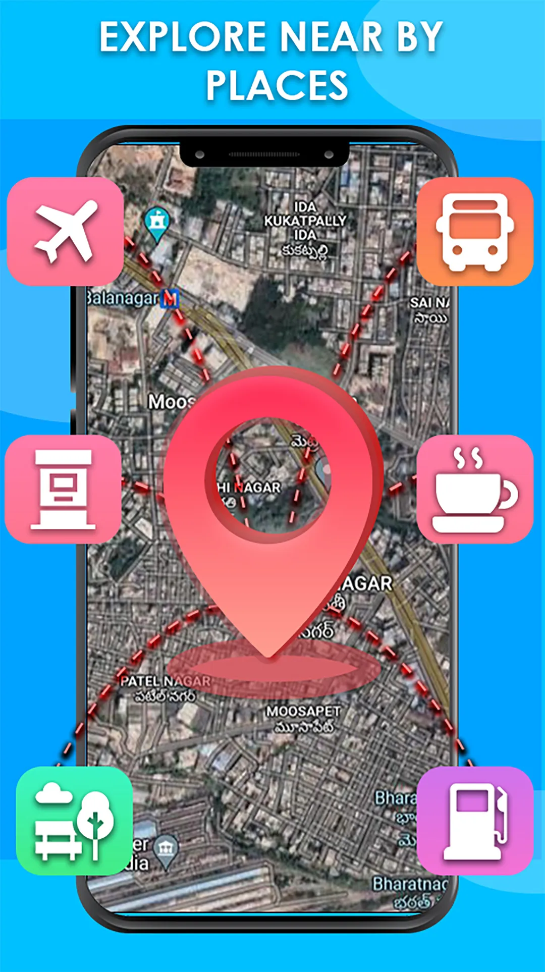 Maps Driving Directions | Indus Appstore | Screenshot