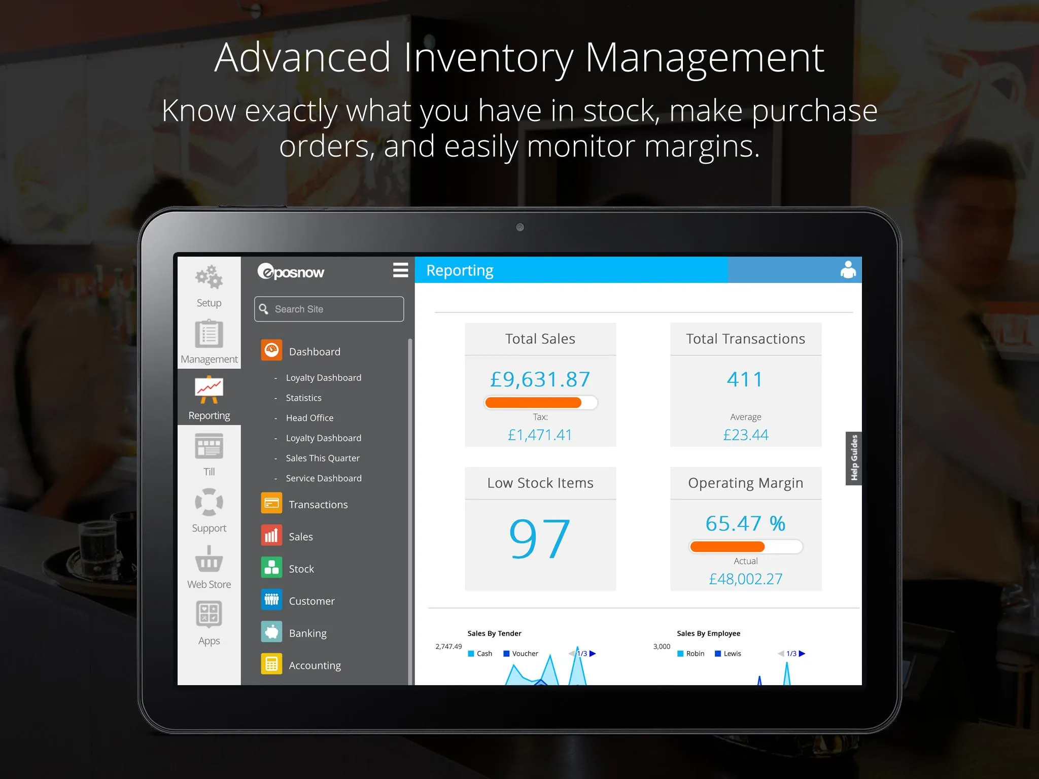 Epos Now POS Till | Indus Appstore | Screenshot
