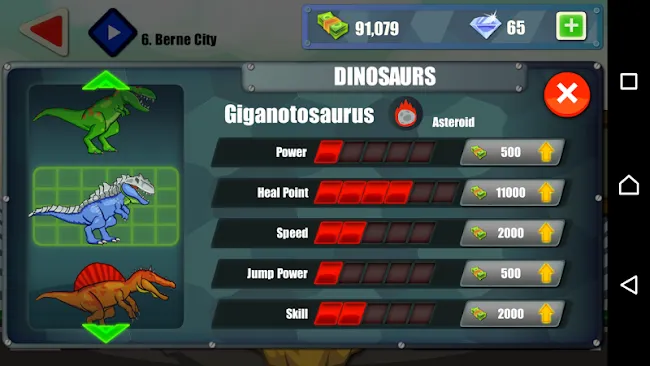 Jurassic Dinosaur City Rampage | Indus Appstore | Screenshot