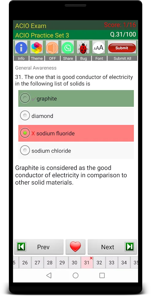 ACIO Exam Prep | Indus Appstore | Screenshot