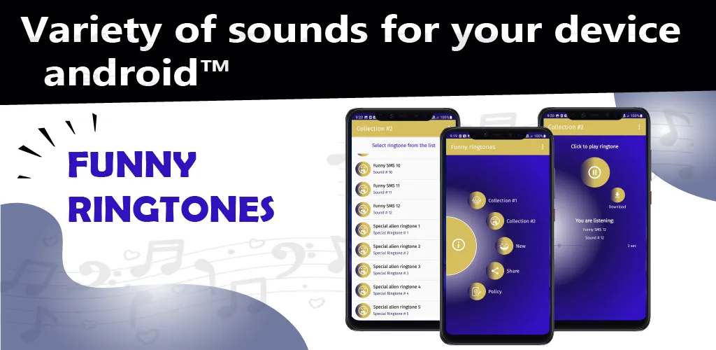 Funny ringtones, funny sounds | Indus Appstore | Screenshot