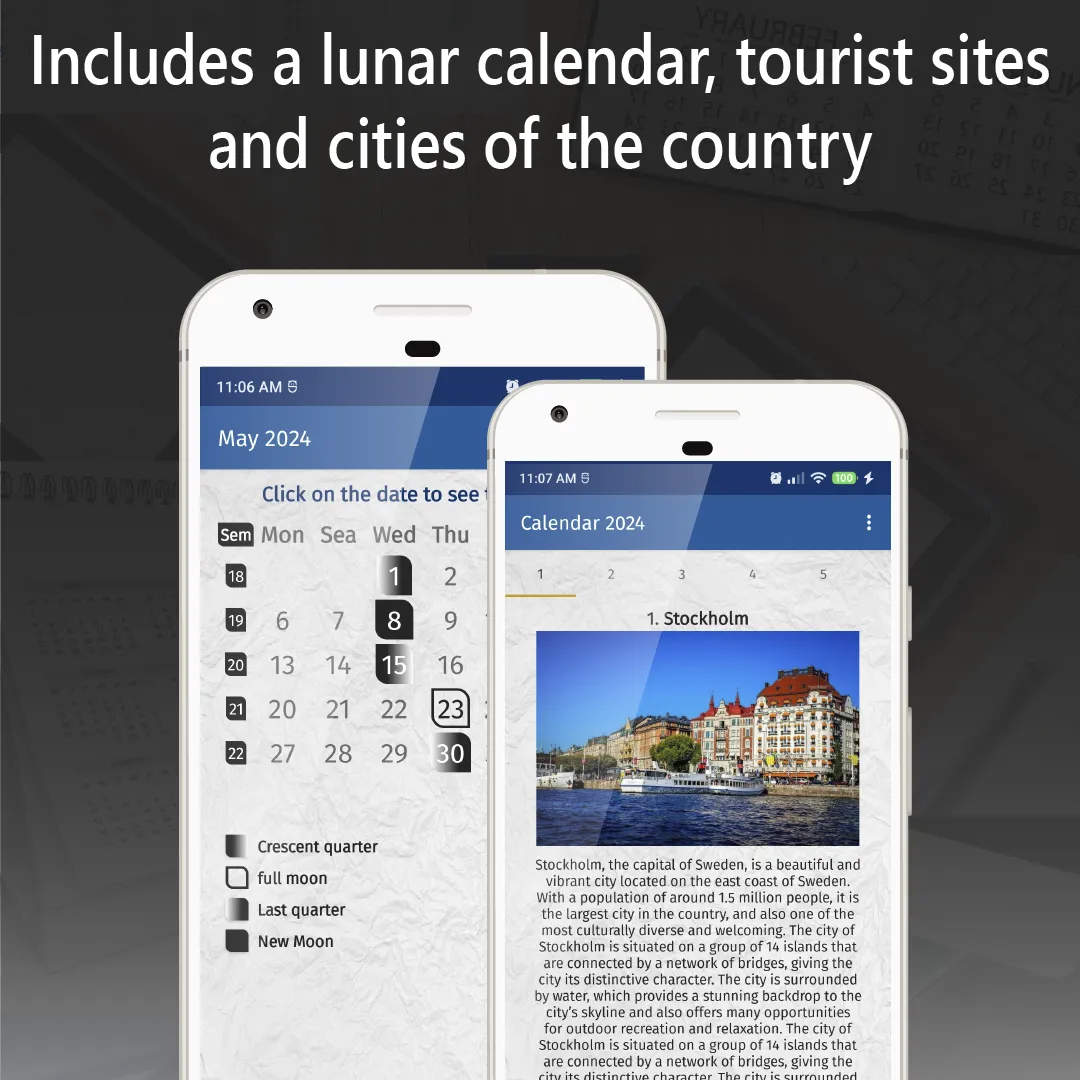 sweden calendar 2024 | Indus Appstore | Screenshot