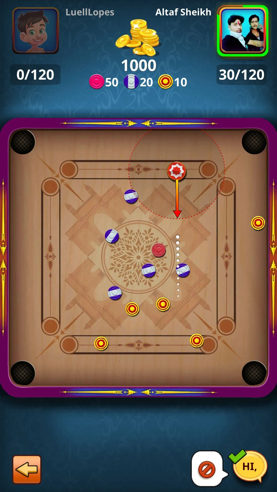 World Of Carrom :3D Board Game | Indus Appstore | Screenshot