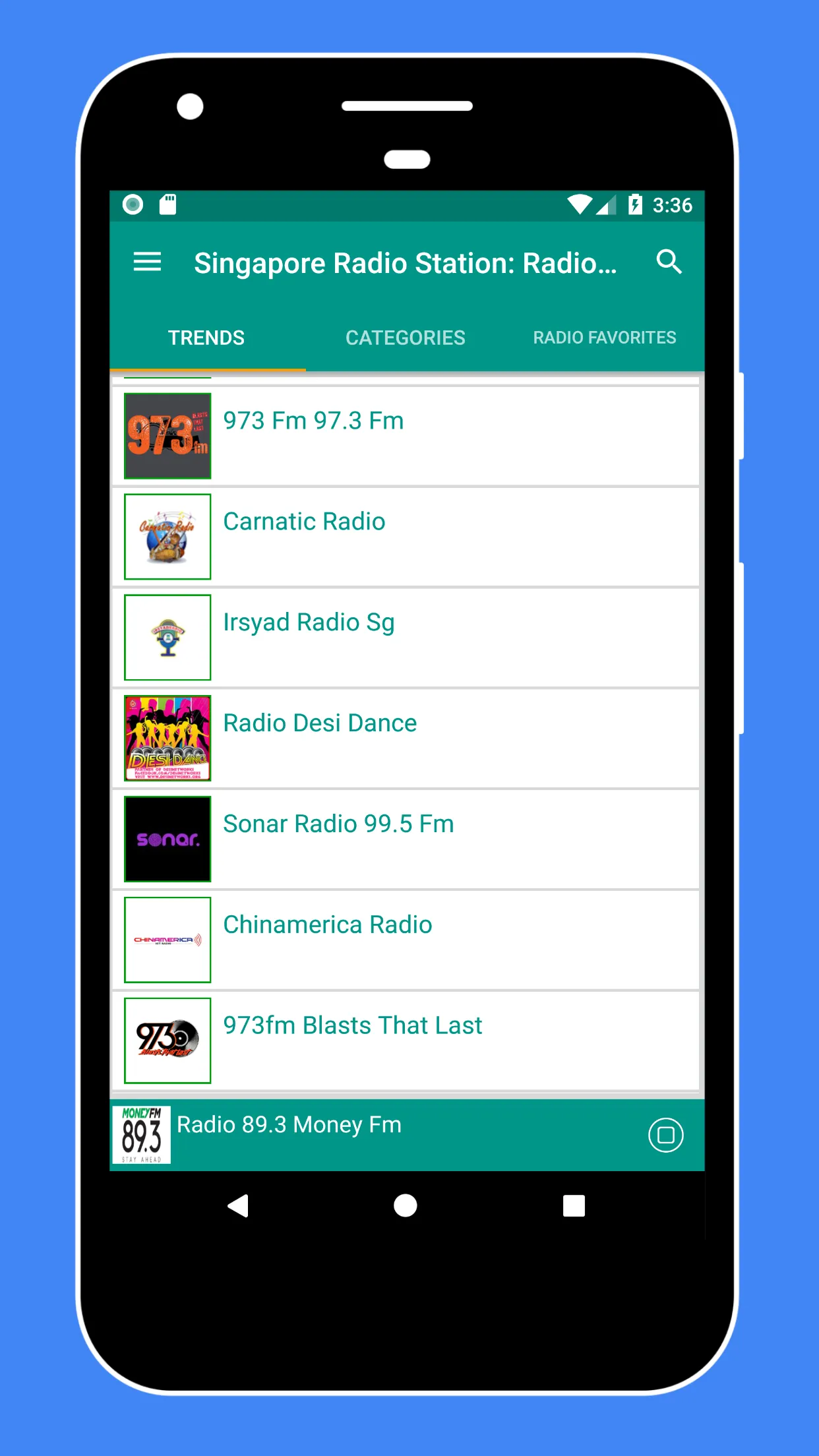 Radio Singapore - SG Radio FM | Indus Appstore | Screenshot