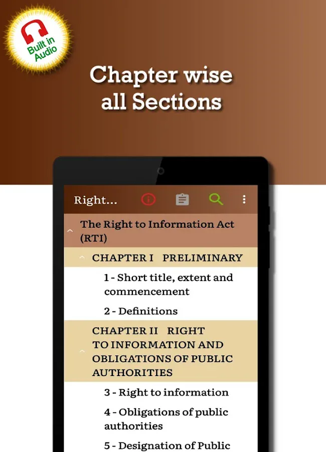 RTI - Right to Information Act | Indus Appstore | Screenshot