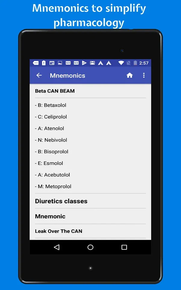 Classify Rx for pharmacology | Indus Appstore | Screenshot