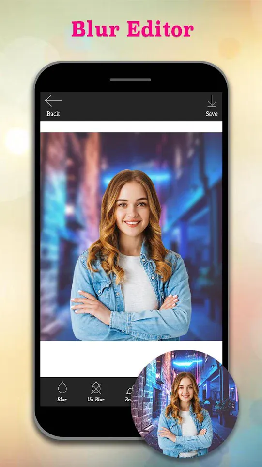 Blur : Blur Photo Editor, Squa | Indus Appstore | Screenshot