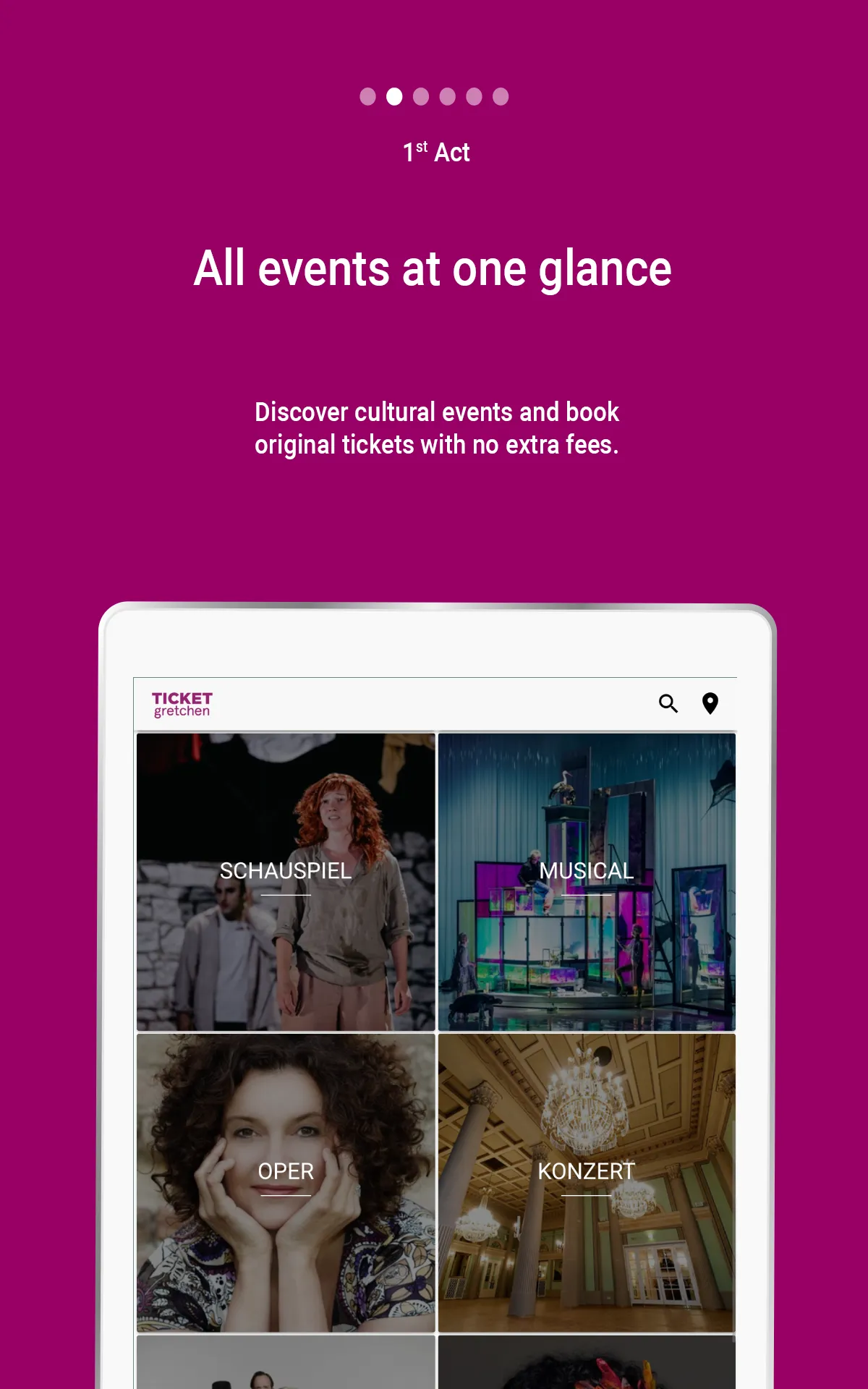 Ticket Gretchen - Event App | Indus Appstore | Screenshot