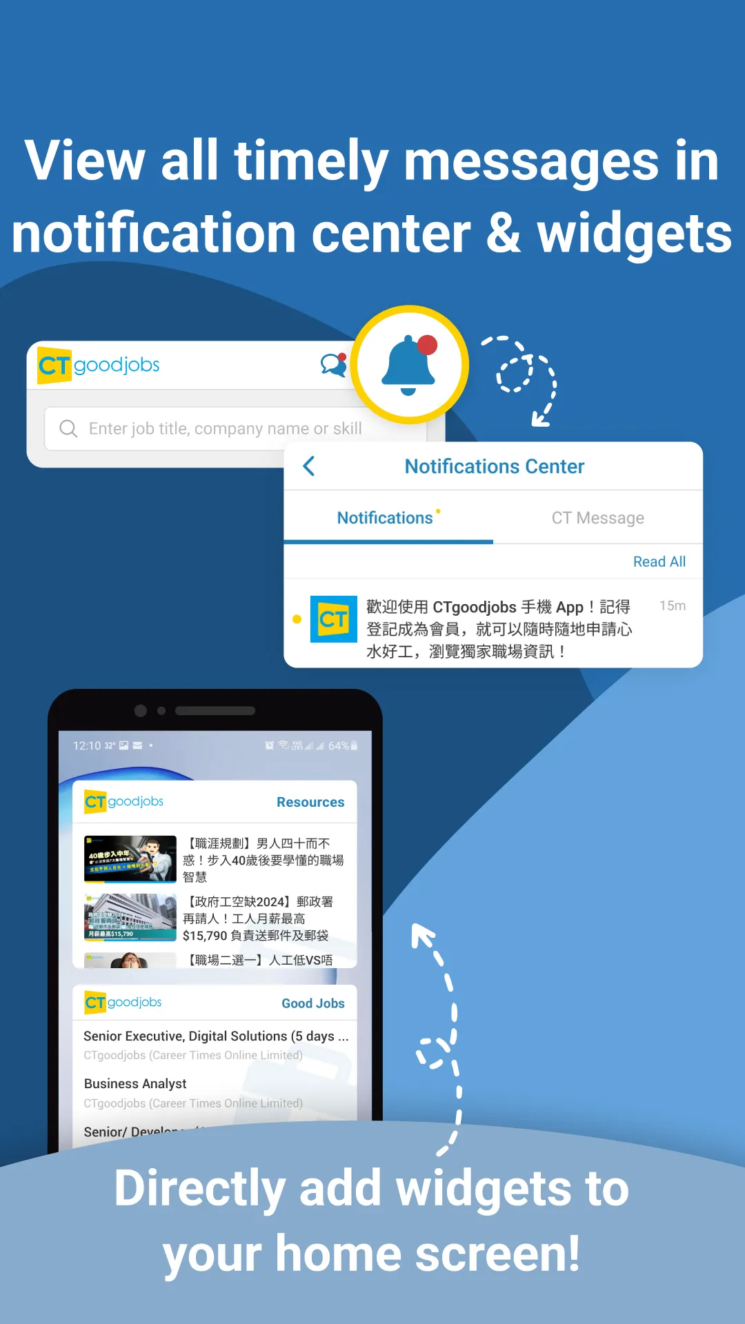 CTgoodjobs - Job Search | Indus Appstore | Screenshot