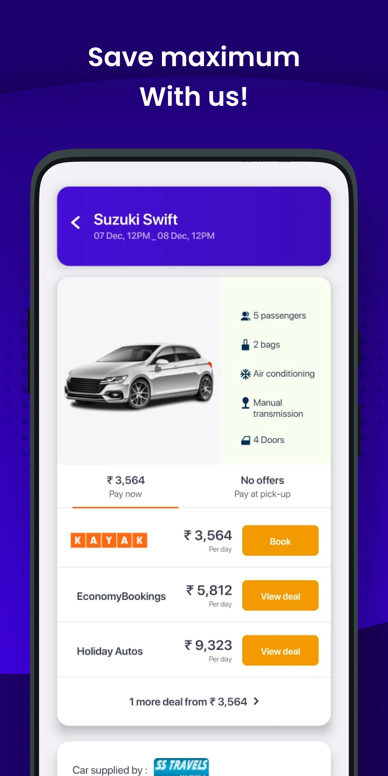 Cheap Car Rental・Rent a Car | Indus Appstore | Screenshot