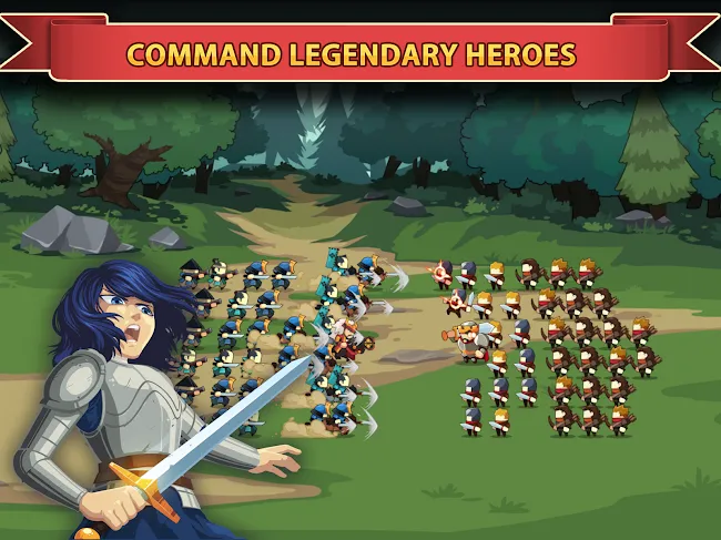 Knights and Glory - Battle | Indus Appstore | Screenshot