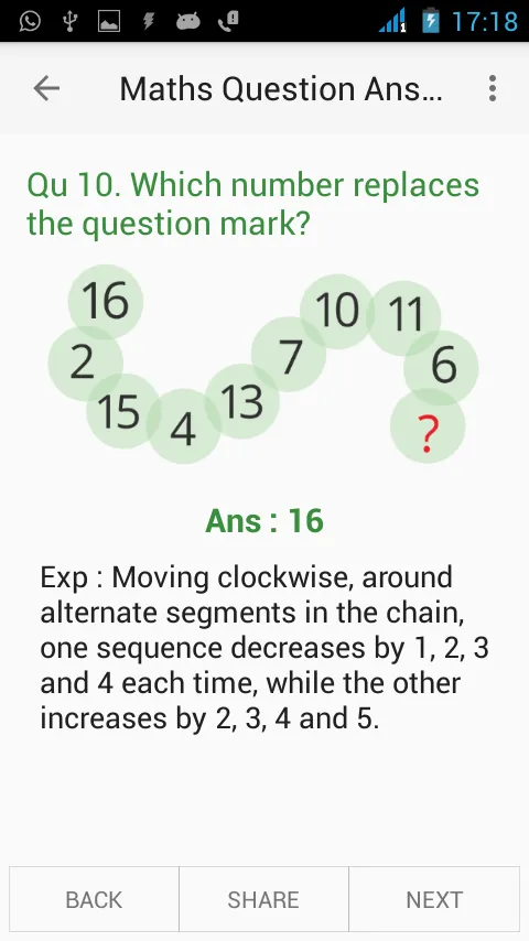 Puzzles | Maths Riddles | Indus Appstore | Screenshot