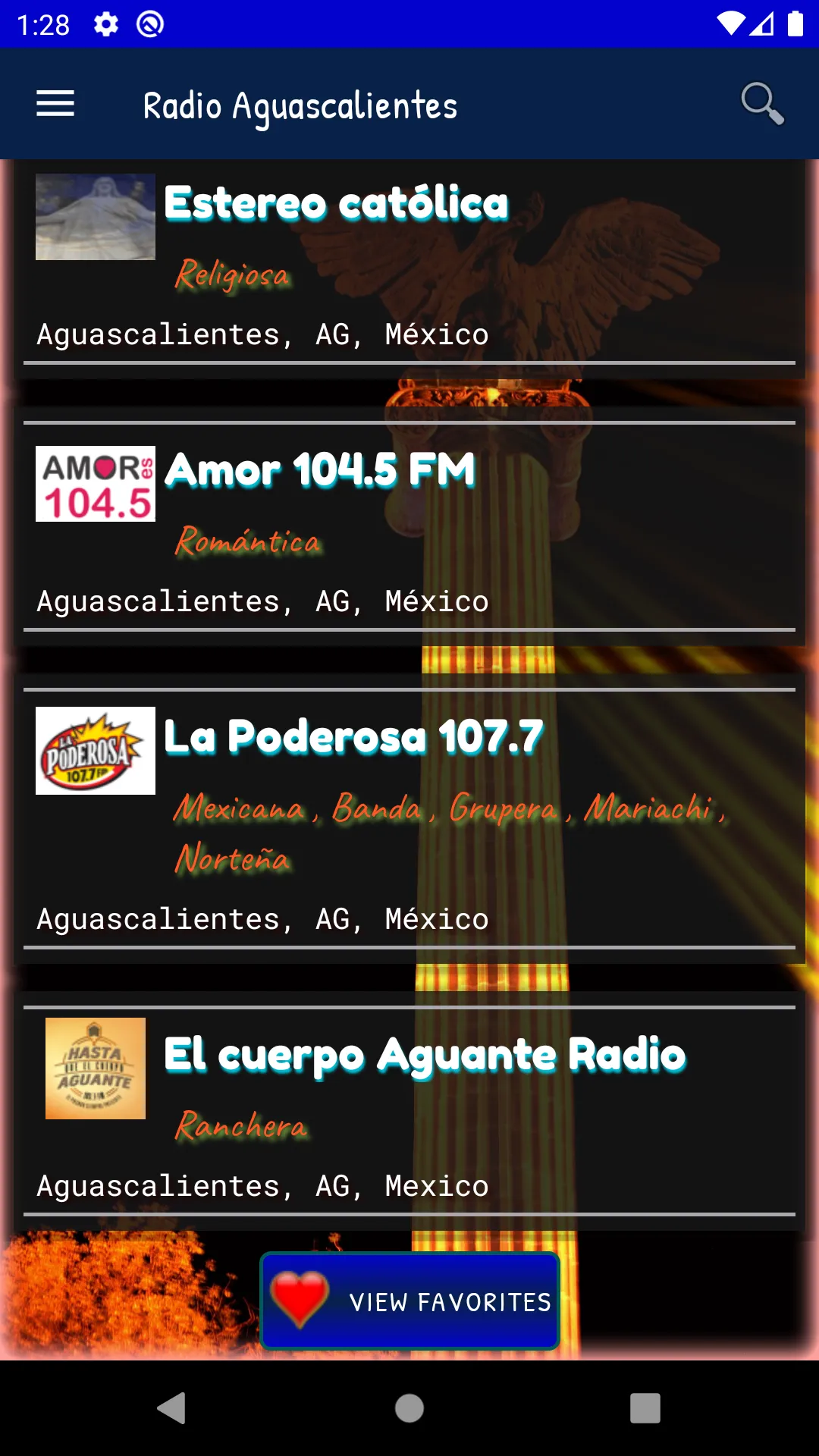 Radio Aguascalientes Mexico | Indus Appstore | Screenshot