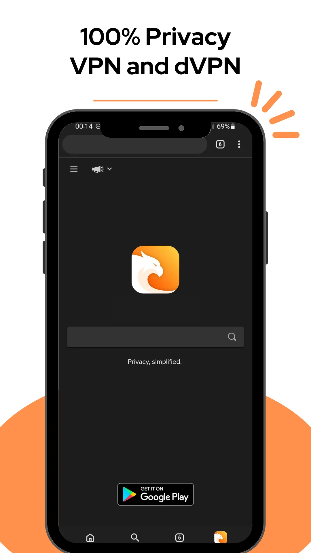 Carbon: Super Fast Browser | Indus Appstore | Screenshot