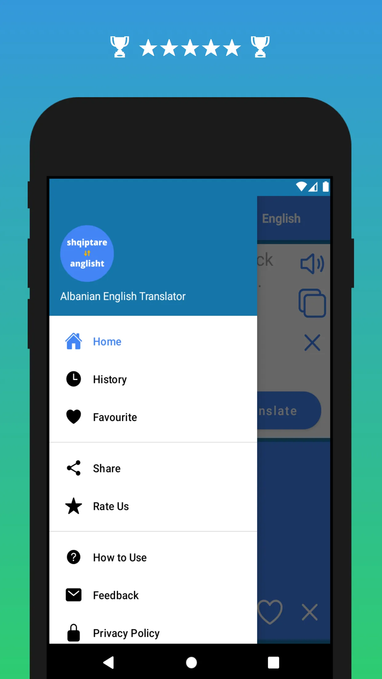 Albanian to English Translator | Indus Appstore | Screenshot