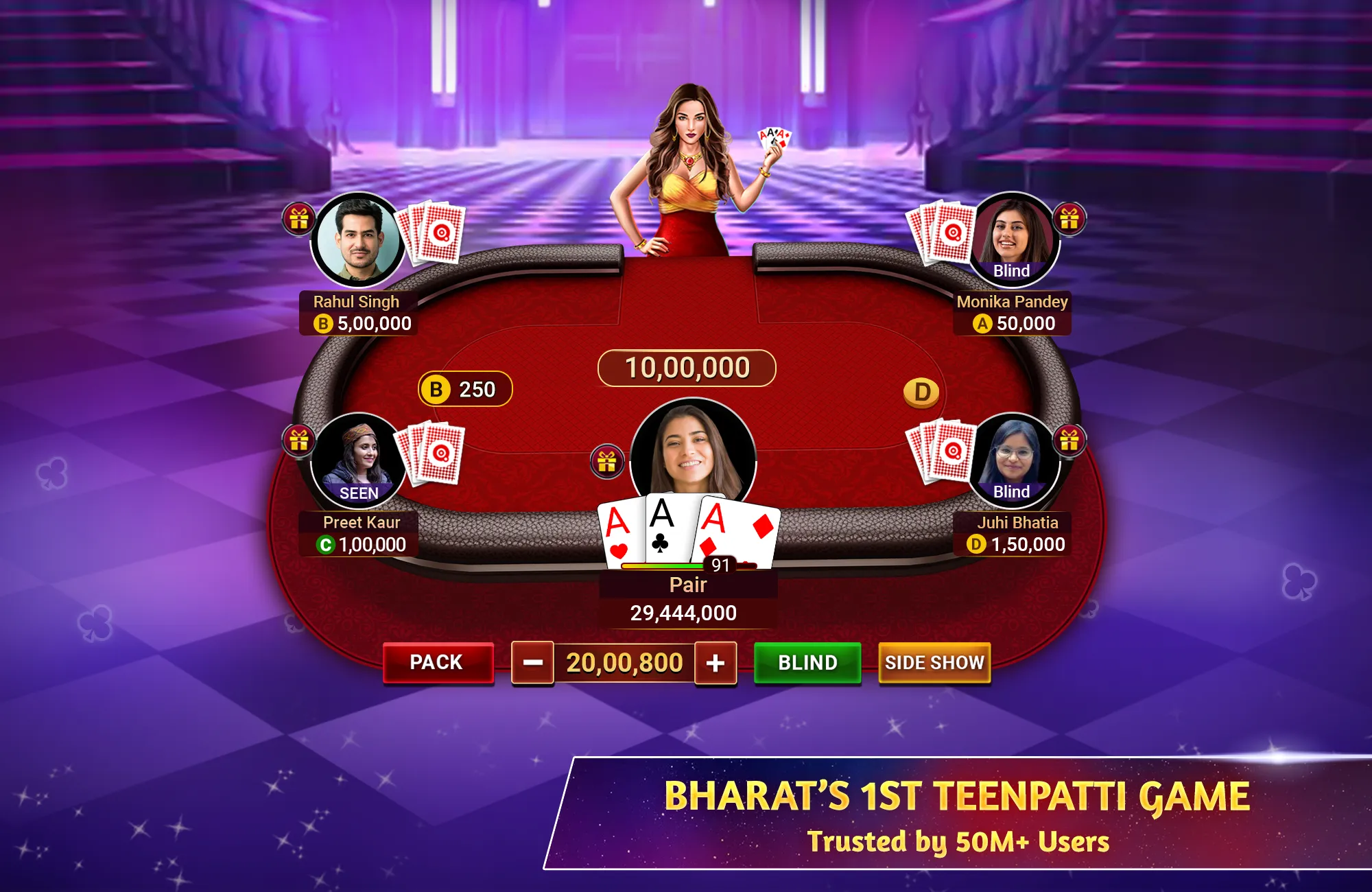 Teen Patti Octro 3 Patti Rummy | Indus Appstore | Screenshot