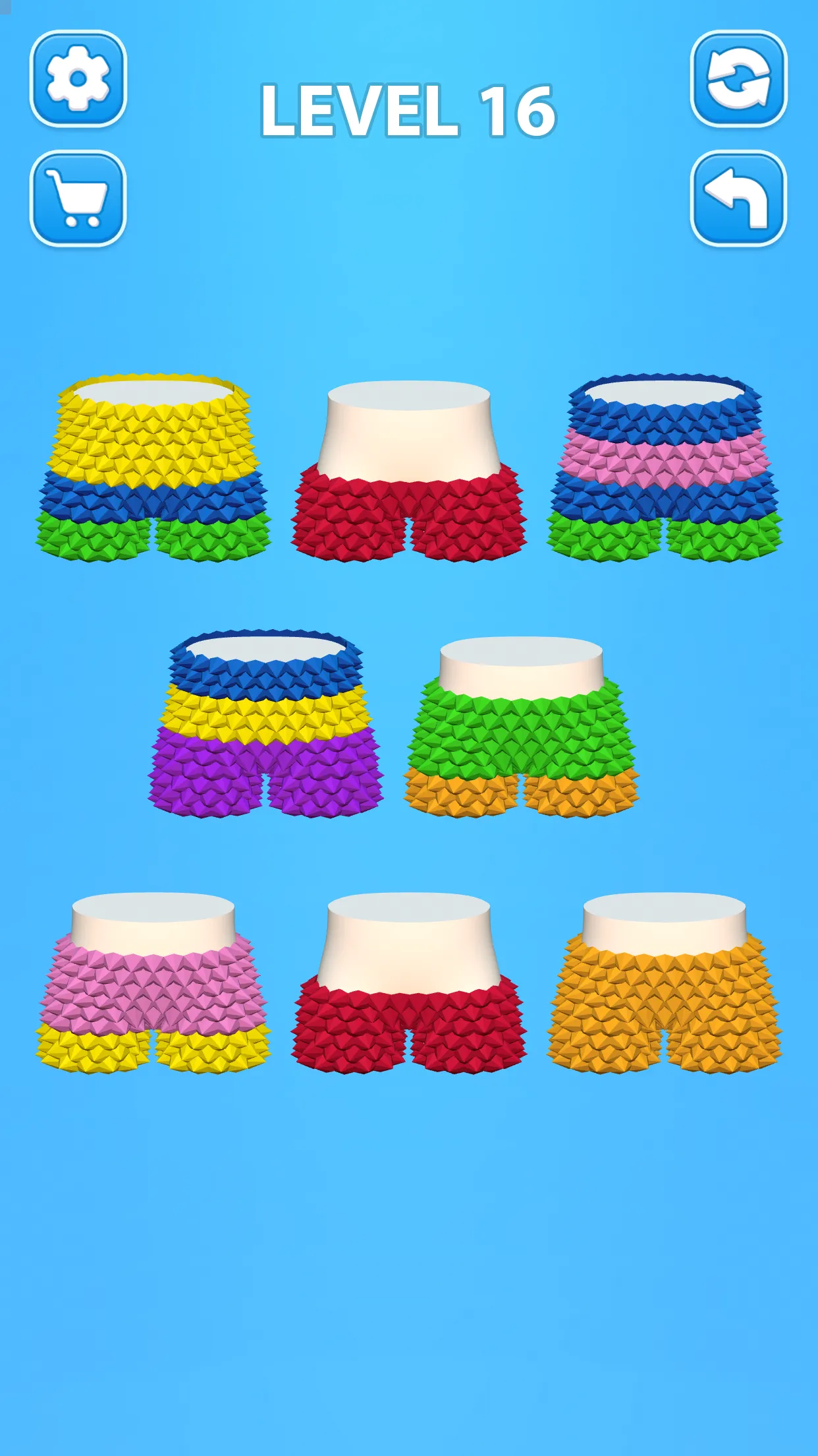 Cozy Knitting: Sorting games | Indus Appstore | Screenshot