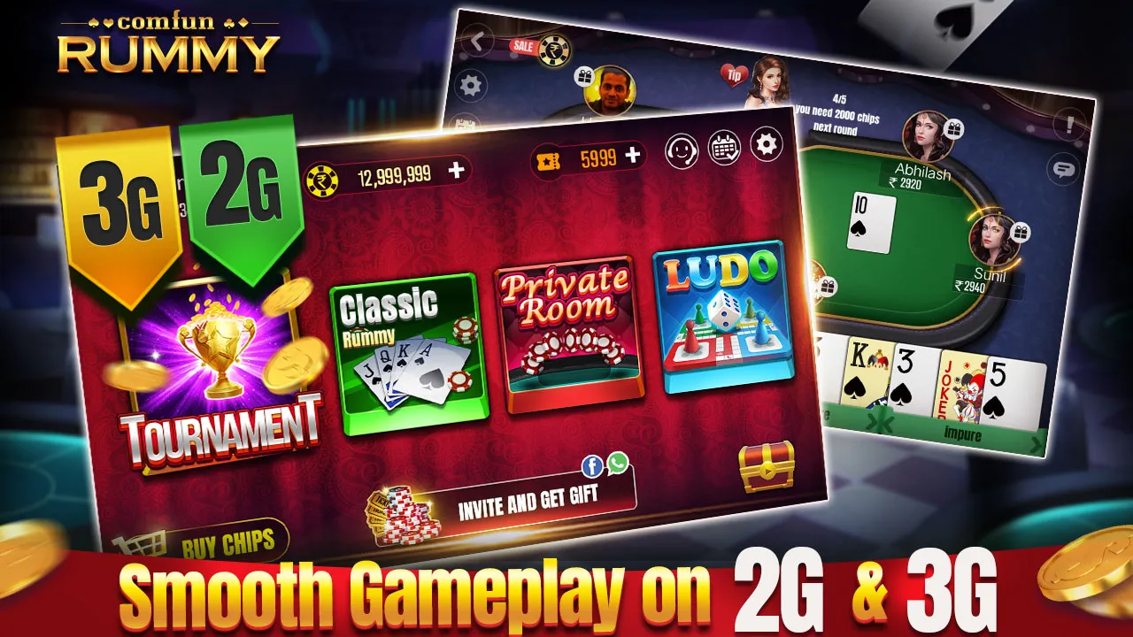 Indian Rummy Comfun Online | Indus Appstore | Screenshot