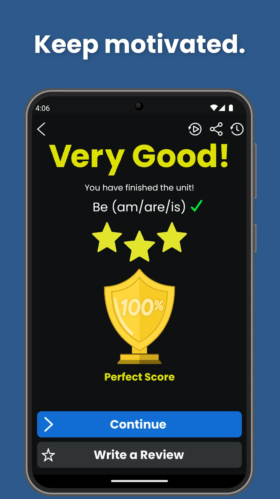 English Grammar Star: ESL Game | Indus Appstore | Screenshot