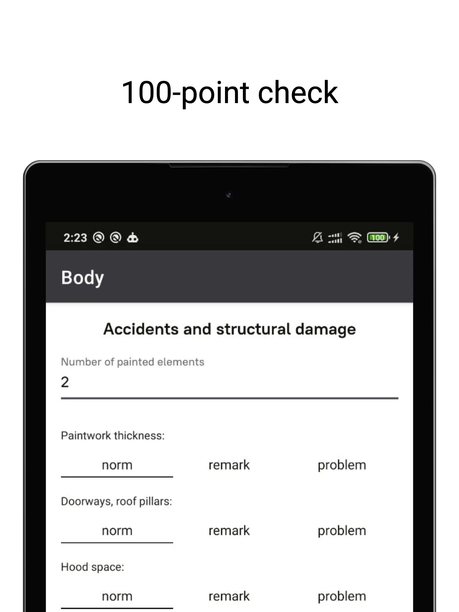 Auto checklist | Indus Appstore | Screenshot