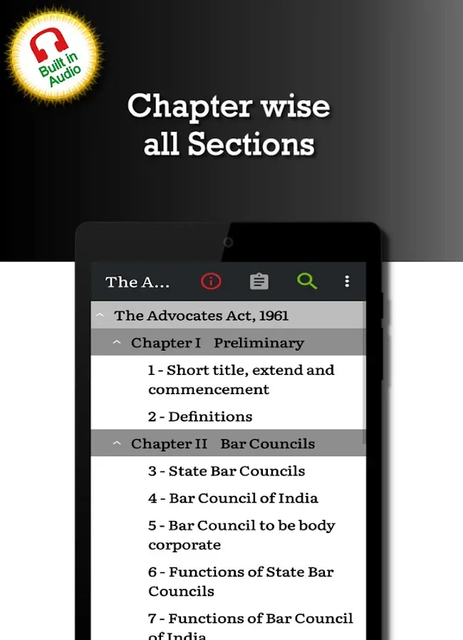 Advocates Act 1961 | Indus Appstore | Screenshot