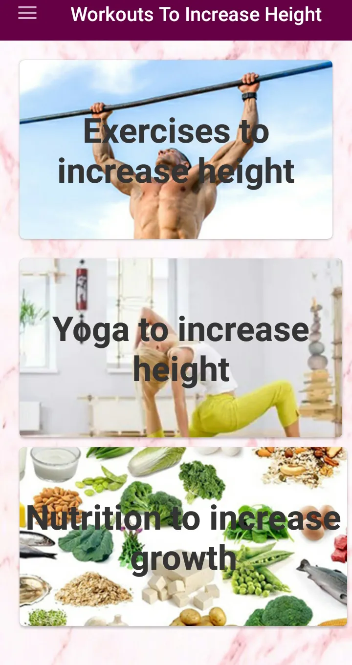 Increase Height Workout. | Indus Appstore | Screenshot