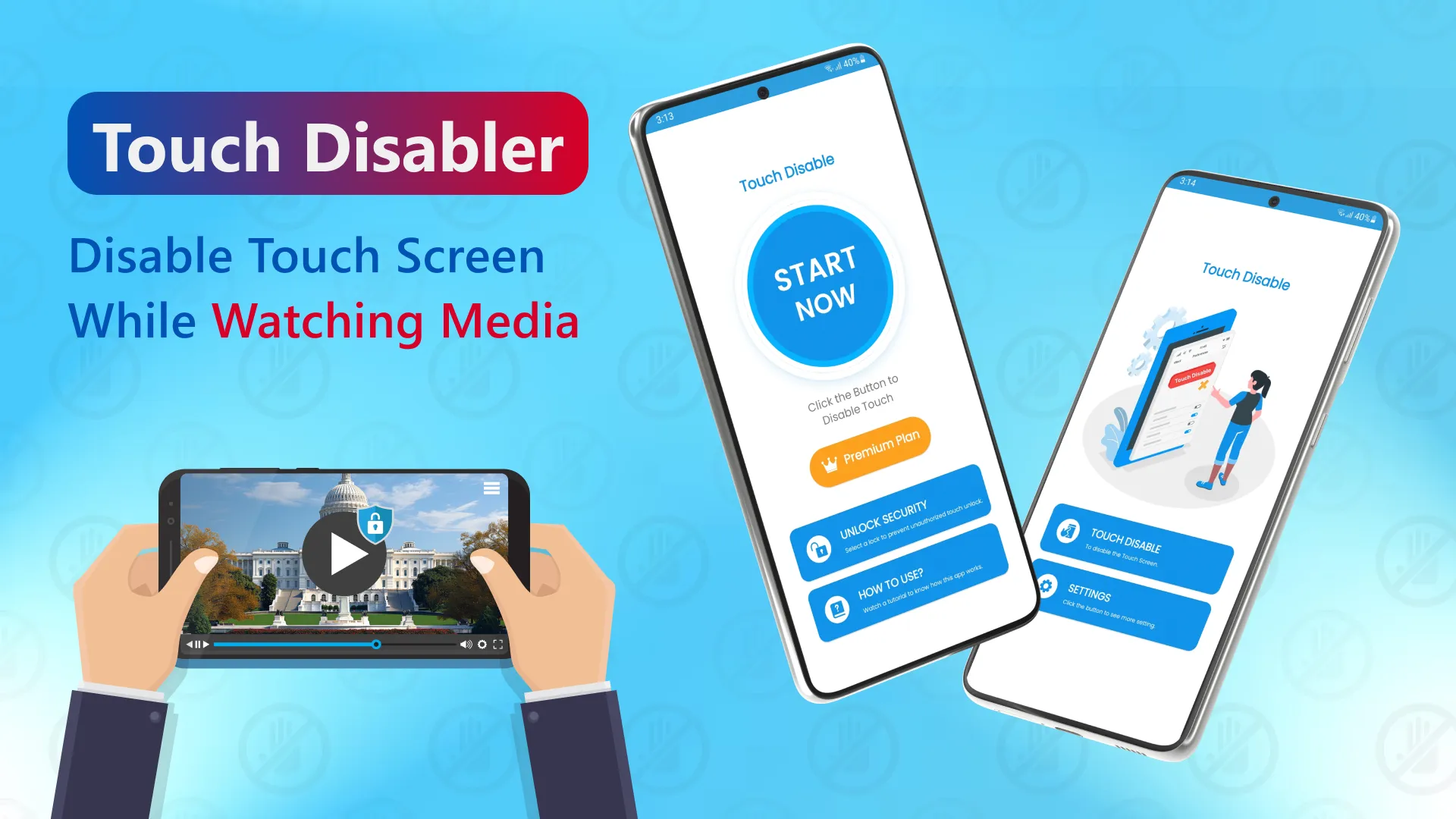 Touch Disabler - Touch Blocker | Indus Appstore | Screenshot