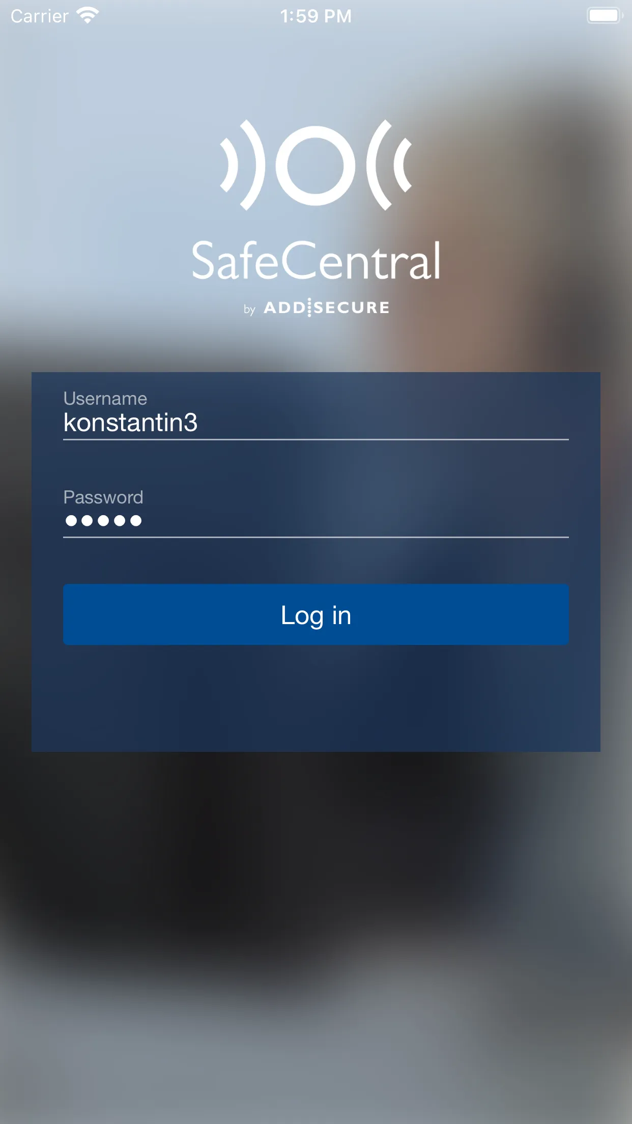 AddSecure SafeCentral | Indus Appstore | Screenshot