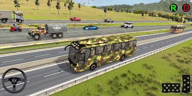 Indian Army Bus Simulator Game | Indus Appstore | Screenshot