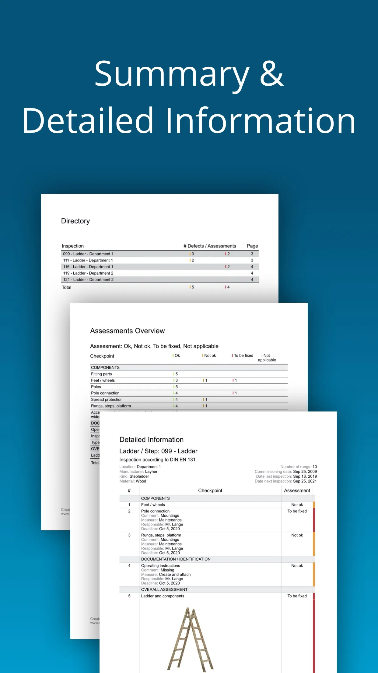 Ladders - Safety Inspection | Indus Appstore | Screenshot