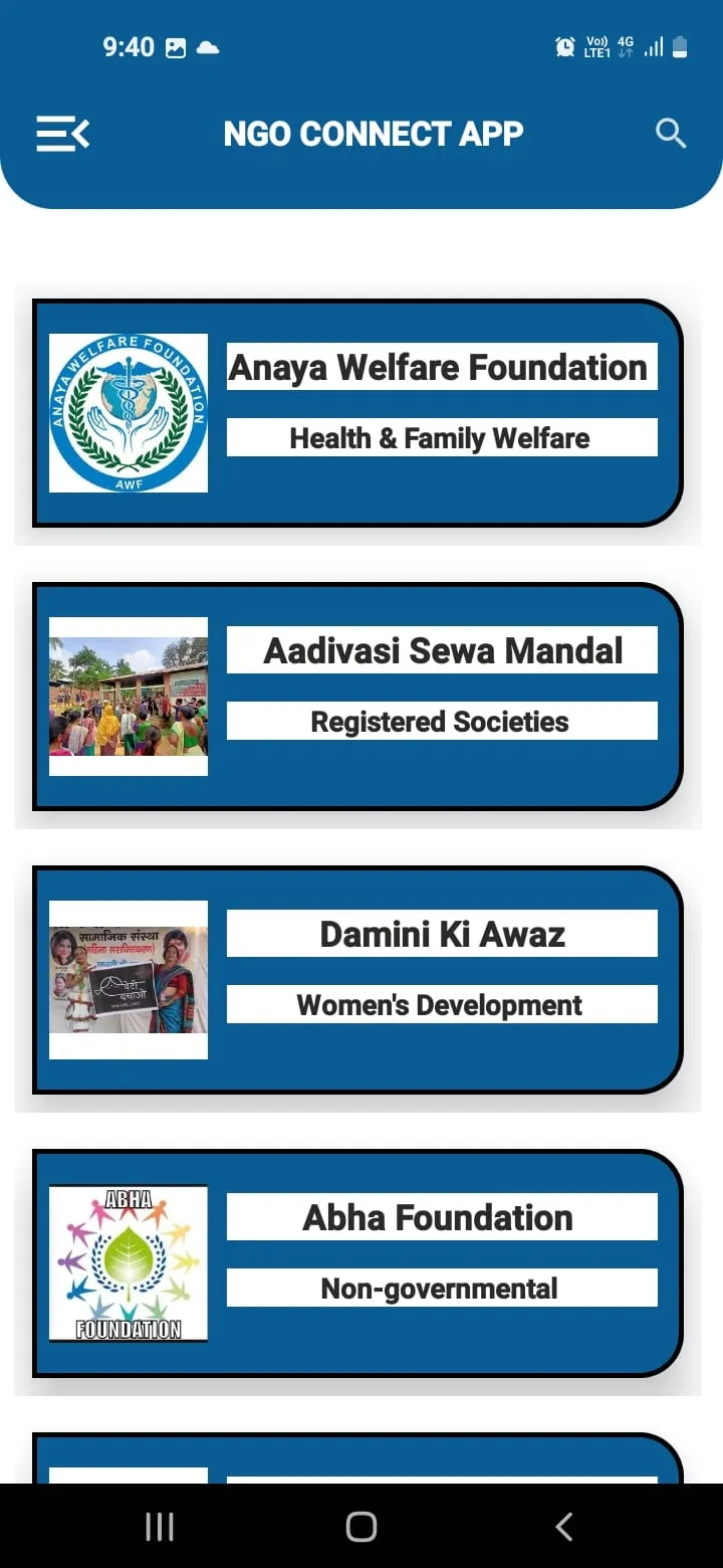 NGO Connect | Indus Appstore | Screenshot