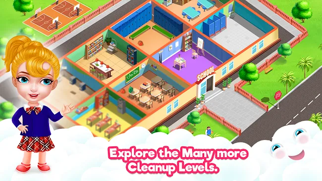 Keep Your School Clean Game | Indus Appstore | Screenshot