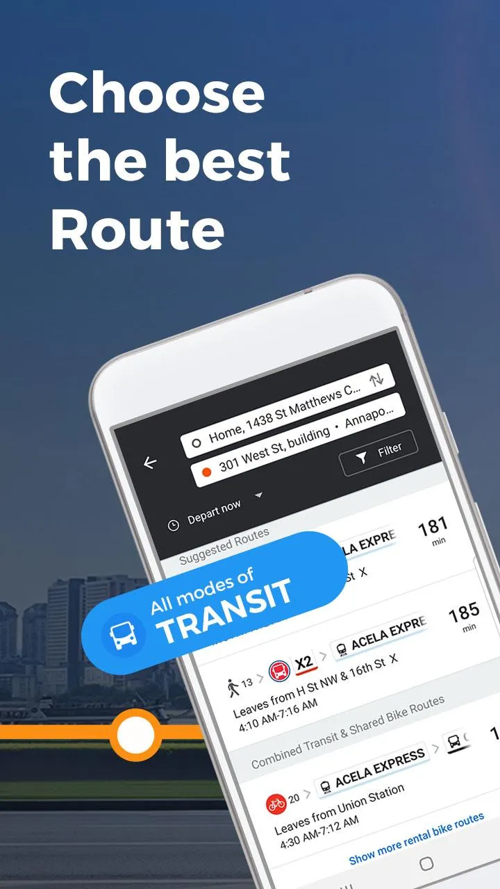 Moovit: Transit & Bus Tracker | Indus Appstore | Screenshot