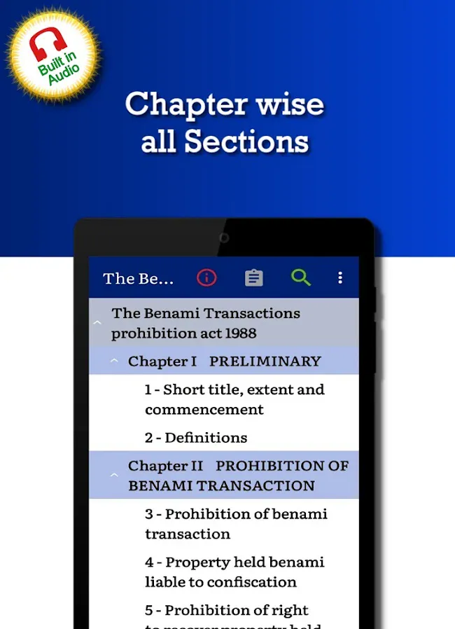 Benami Transactions Act 1988 | Indus Appstore | Screenshot