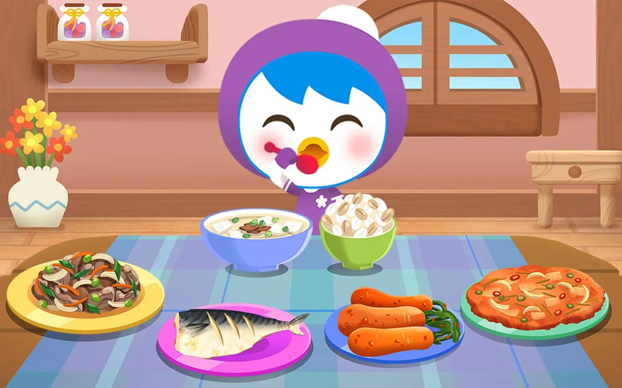 Pororo Eating Game - Kid Habit | Indus Appstore | Screenshot