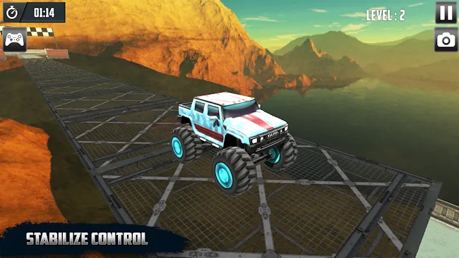 3D Impossible Monster Truck Survivor - 2020 | Indus Appstore | Screenshot