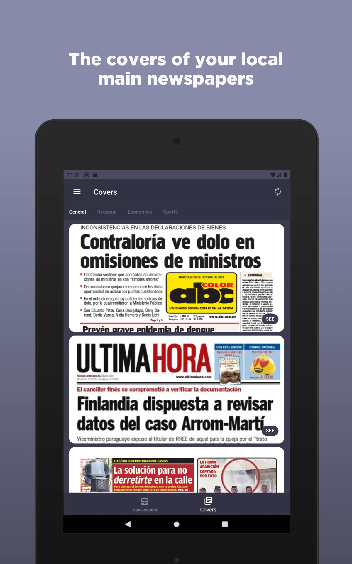 Paraguayan Newspapers | Indus Appstore | Screenshot