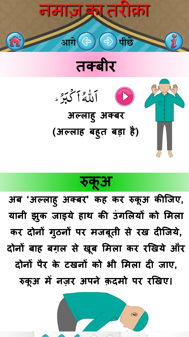 नमाज़ का तरीक़ा | Indus Appstore | Screenshot